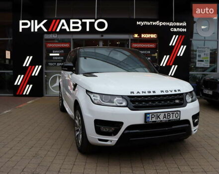 Білий Ленд Ровер Range Rover Sport, об'ємом двигуна 5 л та пробігом 123 тис. км за 29900 $, фото 1 на Automoto.ua