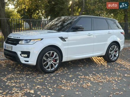 Білий Ленд Ровер Range Rover Sport, об'ємом двигуна 5 л та пробігом 140 тис. км за 34000 $, фото 1 на Automoto.ua