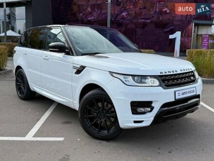 Белый Ленд Ровер Рендж Ровер Спорт, объемом двигателя 2.99 л и пробегом 231 тыс. км за 24990 $, фото 1 на Automoto.ua