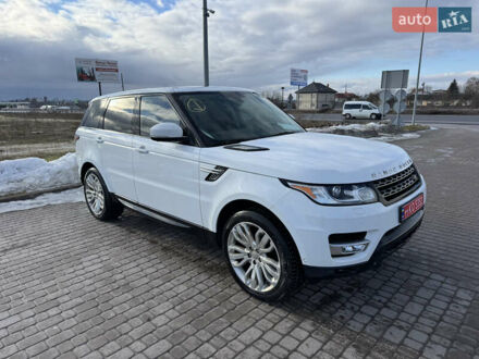 Білий Ленд Ровер Range Rover Sport, об'ємом двигуна 3 л та пробігом 174 тис. км за 12800 $, фото 1 на Automoto.ua