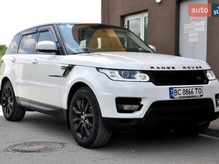 Ленд Ровер Рендж Ровер Спорт 2015 в Львове на Automoto.ua Белый Ленд Ровер Рендж Ровер Спорт, объемом двигателя 3 л и пробегом 164 тыс. км за 26500 $, фото 1 на Automoto.ua