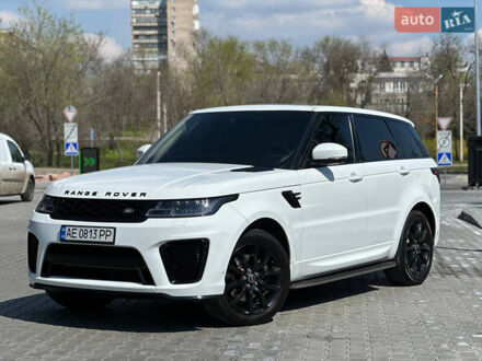 Ленд Ровер Range Rover Sport 2015 у Дніпро (Дніпропетровську) на Automoto.ua Білий Ленд Ровер Range Rover Sport, об'ємом двигуна 3 л та пробігом 158 тис. км за 27499 $, фото 1 на Automoto.ua