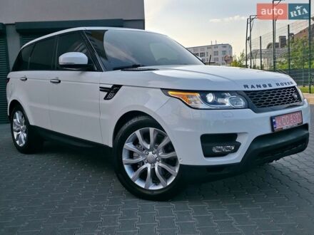 Білий Ленд Ровер Range Rover Sport, об'ємом двигуна 3 л та пробігом 194 тис. км за 23777 $, фото 1 на Automoto.ua