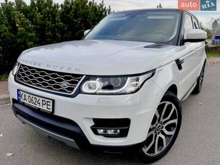 Белый Ленд Ровер Рендж Ровер Спорт, объемом двигателя 3 л и пробегом 97 тыс. км за 30700 $, фото 1 на Automoto.ua