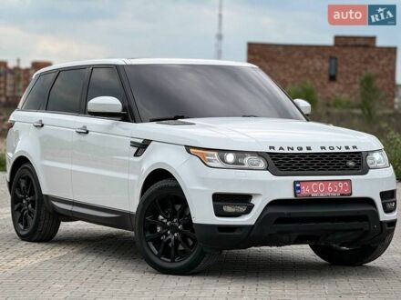Білий Ленд Ровер Range Rover Sport, об'ємом двигуна 3 л та пробігом 184 тис. км за 23999 $, фото 1 на Automoto.ua