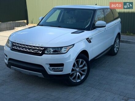 Білий Ленд Ровер Range Rover Sport, об'ємом двигуна 3 л та пробігом 155 тис. км за 18500 $, фото 1 на Automoto.ua