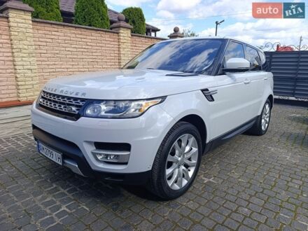 Білий Ленд Ровер Range Rover Sport, об'ємом двигуна 3 л та пробігом 198 тис. км за 23500 $, фото 1 на Automoto.ua