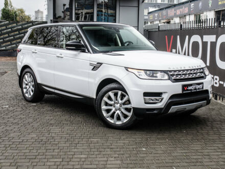 Білий Ленд Ровер Range Rover Sport, об'ємом двигуна 3 л та пробігом 81 тис. км за 55000 $, фото 1 на Automoto.ua