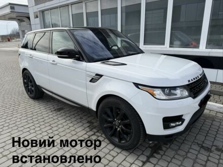 Белый Ленд Ровер Рендж Ровер Спорт, объемом двигателя 3 л и пробегом 142 тыс. км за 34999 $, фото 1 на Automoto.ua