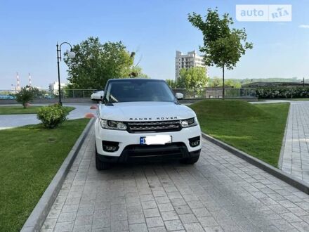 Ленд Ровер Range Rover Sport 2016 у Києві на Automoto.ua Білий Ленд Ровер Range Rover Sport, об'ємом двигуна 3 л та пробігом 83 тис. км за 40999 $, фото 1 на Automoto.ua
