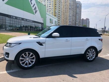 Белый Ленд Ровер Рендж Ровер Спорт, объемом двигателя 3 л и пробегом 24 тыс. км за 70000 $, фото 1 на Automoto.ua