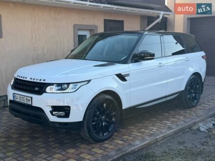 Белый Ленд Ровер Рендж Ровер Спорт, объемом двигателя 2.99 л и пробегом 122 тыс. км за 39500 $, фото 1 на Automoto.ua