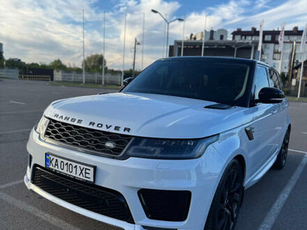 Ленд Ровер Range Rover Sport 2018 у Києві на Automoto.ua Білий Ленд Ровер Range Rover Sport, об'ємом двигуна 2.99 л та пробігом 116 тис. км за 48500 $, фото 1 на Automoto.ua
