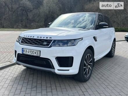 Ленд Ровер Range Rover Sport 2018 у Києві на Automoto.ua Білий Ленд Ровер Range Rover Sport, об'ємом двигуна 2 л та пробігом 96 тис. км за 56000 $, фото 1 на Automoto.ua