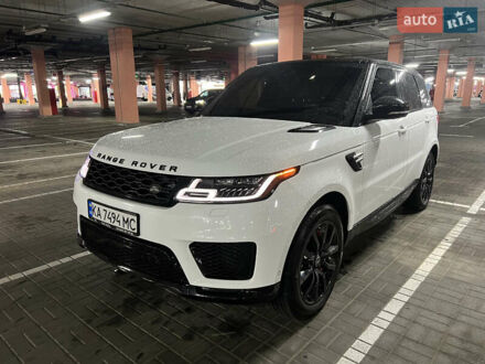 Ленд Ровер Рендж Ровер Спорт 2018 в Киеве на Automoto.ua Белый Ленд Ровер Рендж Ровер Спорт, объемом двигателя 3 л и пробегом 106 тыс. км за 41900 $, фото 1 на Automoto.ua