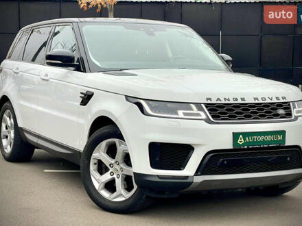 Белый Ленд Ровер Рендж Ровер Спорт, объемом двигателя 2 л и пробегом 91 тыс. км за 46000 $, фото 1 на Automoto.ua
