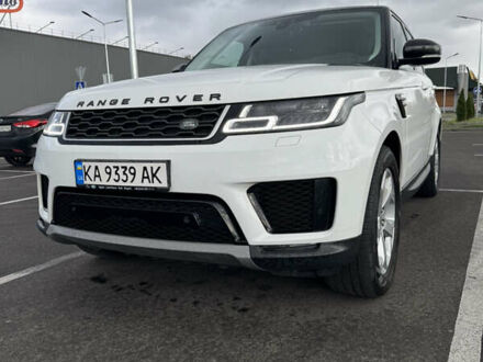 Ленд Ровер Range Rover Sport 2018 у Києві на Automoto.ua Білий Ленд Ровер Range Rover Sport, об'ємом двигуна 2 л та пробігом 91 тис. км за 44800 $, фото 1 на Automoto.ua