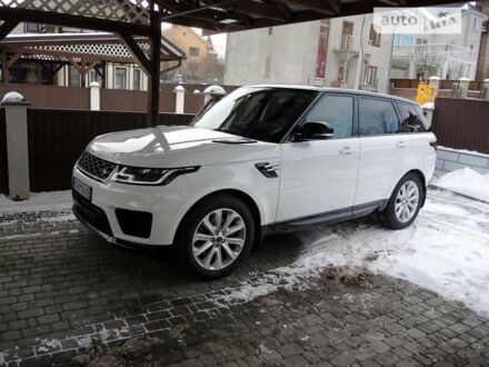 Ленд Ровер Range Rover Sport 2019 у Чернівцях на Automoto.ua Білий Ленд Ровер Range Rover Sport, об'ємом двигуна 2.99 л та пробігом 54 тис. км за 59900 $, фото 1 на Automoto.ua