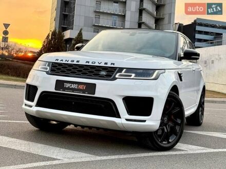 Ленд Ровер Range Rover Sport 2020 у Києві на Automoto.ua Білий Ленд Ровер Range Rover Sport, об'ємом двигуна 2.99 л та пробігом 85 тис. км за 71000 $, фото 1 на Automoto.ua