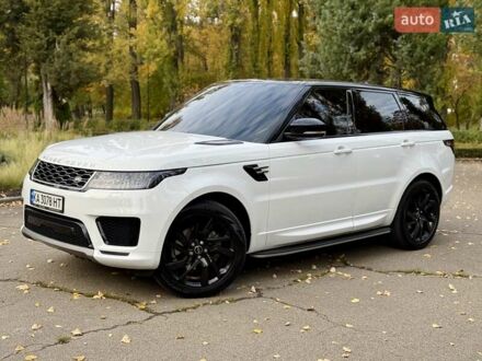 Ленд Ровер Рендж Ровер Спорт 2020 в Киеве на Automoto.ua Белый Ленд Ровер Рендж Ровер Спорт, объемом двигателя 3 л и пробегом 36 тыс. км за 62950 $, фото 1 на Automoto.ua