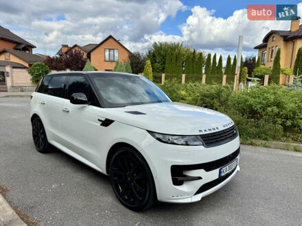 Ленд Ровер Рендж Ровер Спорт 2022 в Виннице на Automoto.ua Белый Ленд Ровер Рендж Ровер Спорт, объемом двигателя 3 л и пробегом 45 тыс. км за 115000 $, фото 1 на Automoto.ua