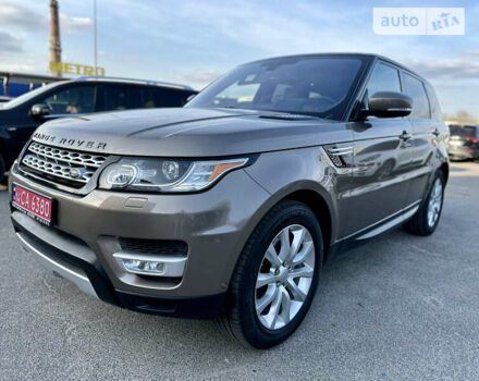 Бежевий Ленд Ровер Range Rover Sport, об'ємом двигуна 3 л та пробігом 191 тис. км за 28750 $, фото 3 на Automoto.ua