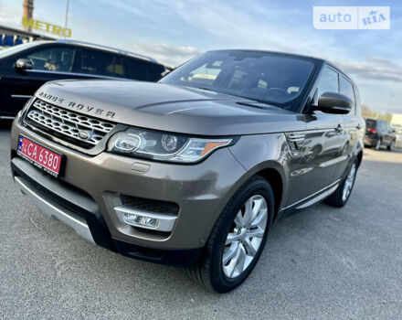 Бежевий Ленд Ровер Range Rover Sport, об'ємом двигуна 3 л та пробігом 191 тис. км за 28750 $, фото 2 на Automoto.ua