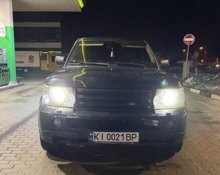 Черный Ленд Ровер Рендж Ровер Спорт, объемом двигателя 4.2 л и пробегом 293 тыс. км за 9100 $, фото 1 на Automoto.ua