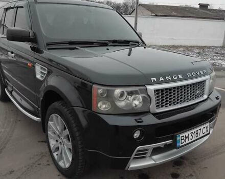 Черный Ленд Ровер Рендж Ровер Спорт, объемом двигателя 4.2 л и пробегом 320 тыс. км за 9000 $, фото 9 на Automoto.ua
