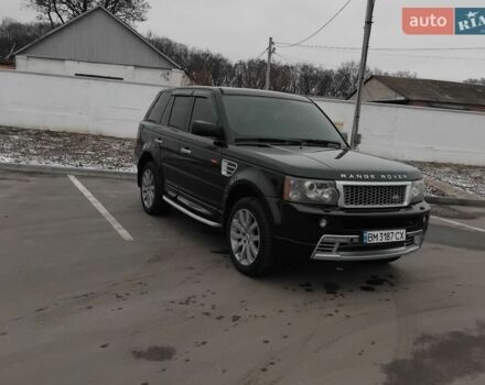 Черный Ленд Ровер Рендж Ровер Спорт, объемом двигателя 4.2 л и пробегом 321 тыс. км за 9000 $, фото 1 на Automoto.ua