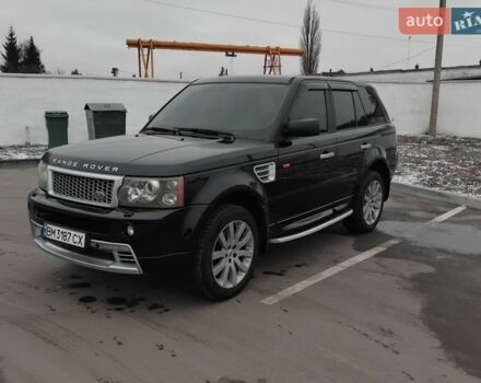 Черный Ленд Ровер Рендж Ровер Спорт, объемом двигателя 4.2 л и пробегом 321 тыс. км за 9000 $, фото 2 на Automoto.ua