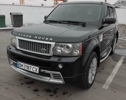 Черный Ленд Ровер Рендж Ровер Спорт, объемом двигателя 4.2 л и пробегом 320 тыс. км за 9000 $, фото 10 на Automoto.ua