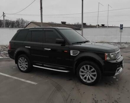 Черный Ленд Ровер Рендж Ровер Спорт, объемом двигателя 4.2 л и пробегом 320 тыс. км за 9000 $, фото 8 на Automoto.ua