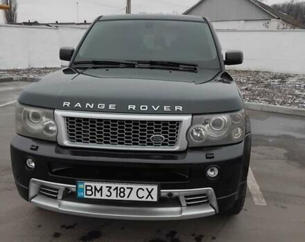 Черный Ленд Ровер Рендж Ровер Спорт, объемом двигателя 4.2 л и пробегом 320 тыс. км за 9000 $, фото 11 на Automoto.ua