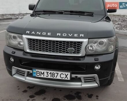 Черный Ленд Ровер Рендж Ровер Спорт, объемом двигателя 4.2 л и пробегом 321 тыс. км за 9000 $, фото 3 на Automoto.ua