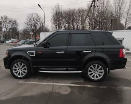 Черный Ленд Ровер Рендж Ровер Спорт, объемом двигателя 4.2 л и пробегом 320 тыс. км за 9000 $, фото 14 на Automoto.ua