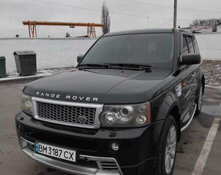 Черный Ленд Ровер Рендж Ровер Спорт, объемом двигателя 4.2 л и пробегом 320 тыс. км за 9000 $, фото 7 на Automoto.ua