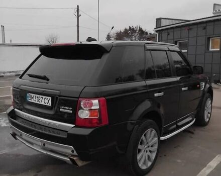 Черный Ленд Ровер Рендж Ровер Спорт, объемом двигателя 4.2 л и пробегом 320 тыс. км за 9000 $, фото 1 на Automoto.ua