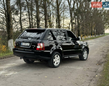 Черный Ленд Ровер Рендж Ровер Спорт, объемом двигателя 2.7 л и пробегом 305 тыс. км за 9000 $, фото 6 на Automoto.ua