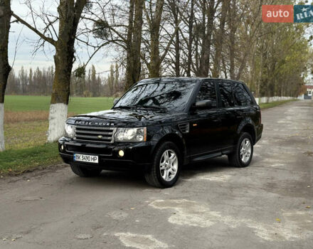 Черный Ленд Ровер Рендж Ровер Спорт, объемом двигателя 2.7 л и пробегом 305 тыс. км за 9000 $, фото 1 на Automoto.ua