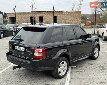 Черный Ленд Ровер Рендж Ровер Спорт, объемом двигателя 2.7 л и пробегом 308 тыс. км за 9350 $, фото 1 на Automoto.ua