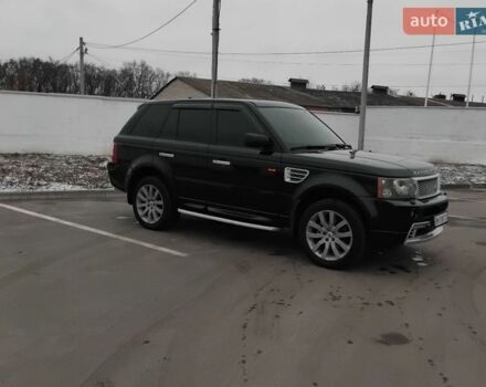 Черный Ленд Ровер Рендж Ровер Спорт, объемом двигателя 4.2 л и пробегом 321 тыс. км за 9000 $, фото 4 на Automoto.ua