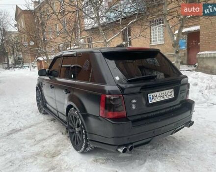 Чорний Ленд Ровер Range Rover Sport, об'ємом двигуна 4.2 л та пробігом 290 тис. км за 10000 $, фото 8 на Automoto.ua