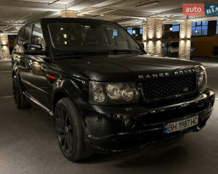 Черный Ленд Ровер Рендж Ровер Спорт, объемом двигателя 4.2 л и пробегом 287 тыс. км за 11000 $, фото 2 на Automoto.ua