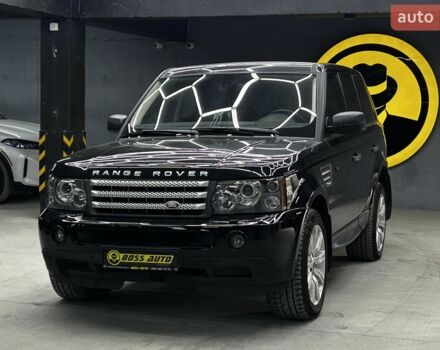 Чорний Ленд Ровер Range Rover Sport, об'ємом двигуна 4.2 л та пробігом 207 тис. км за 8200 $, фото 4 на Automoto.ua