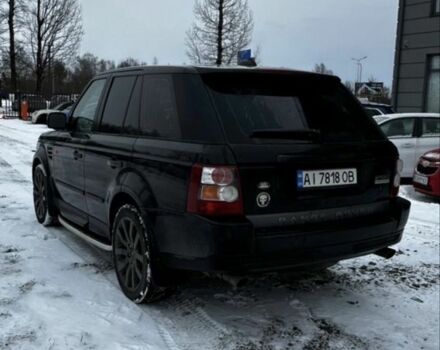 Чорний Ленд Ровер Range Rover Sport, об'ємом двигуна 4.2 л та пробігом 300 тис. км за 9350 $, фото 3 на Automoto.ua