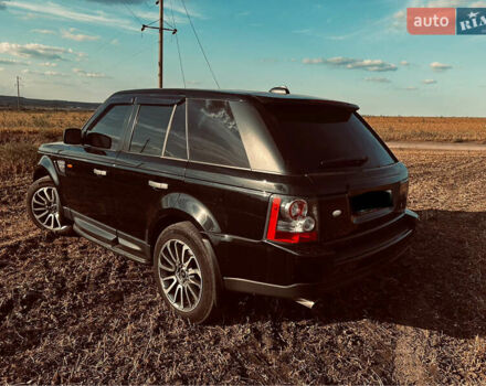 Черный Ленд Ровер Рендж Ровер Спорт, объемом двигателя 4.2 л и пробегом 203 тыс. км за 8800 $, фото 6 на Automoto.ua
