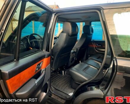 Чорний Ленд Ровер Range Rover Sport, об'ємом двигуна 4.2 л та пробігом 161 тис. км за 10500 $, фото 5 на Automoto.ua