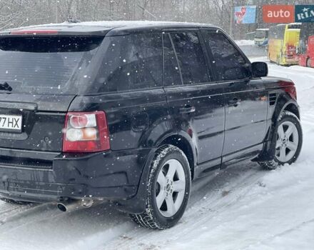 Черный Ленд Ровер Рендж Ровер Спорт, объемом двигателя 4.2 л и пробегом 362 тыс. км за 7999 $, фото 15 на Automoto.ua