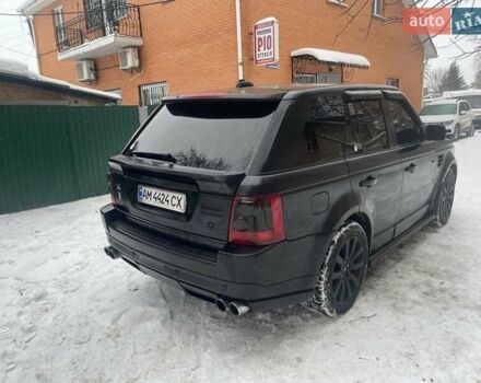 Чорний Ленд Ровер Range Rover Sport, об'ємом двигуна 4.2 л та пробігом 290 тис. км за 10000 $, фото 5 на Automoto.ua